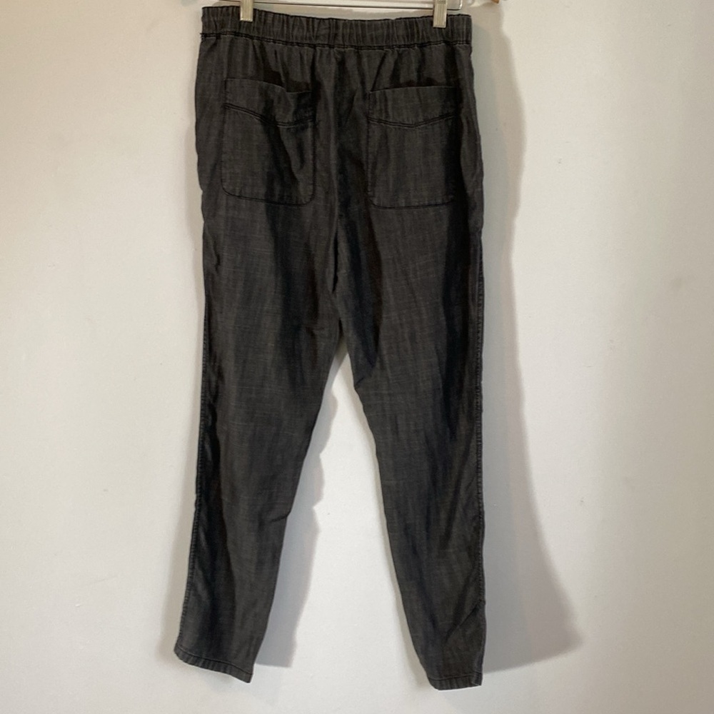 EILEEN FISHER | Grey Tencel Cotton Drawstring Jogger Pant Size XS - Picture 4 of 10